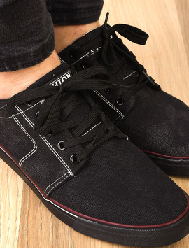 Pantofi Barbati Sport Cu Siret Midnight Negri