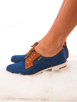 Pantofi Dama Din Denim Lollypop Albastri