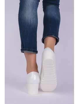 Pantofi Dama Cu Talpa Ortopedica Amazing Albi