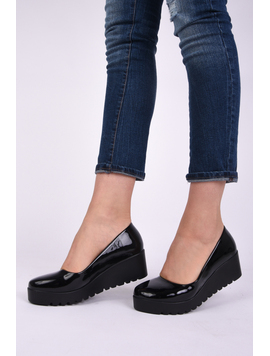 Pantofi Dama Cu Talpa Ortopedica Amazing Negri