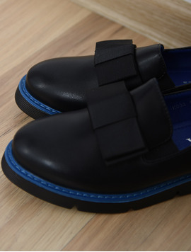 Pantofi Dama Casual Leader Negru Si Albastru