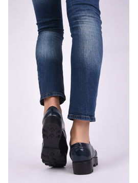 Pantofi Dama Casual Luciosi Master Bleumarin