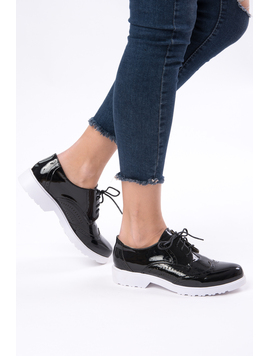 Pantofi Dama Casual Lacuiti Everyday Negri