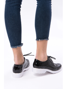 Pantofi Dama Casual Lacuiti Everyday Negri