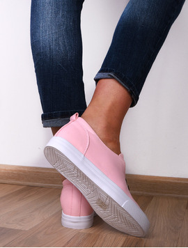 Pantofi Dama Sport Cu Fermoar Advice Roz