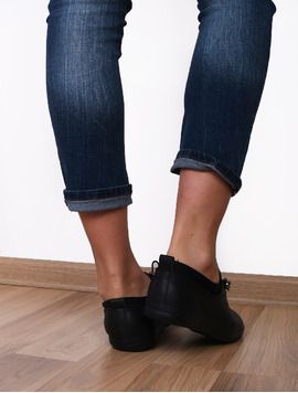 Pantofi Dama Sport Cu Siret Elastic Alive Negri