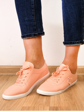 Pantofi Dama Sport Cu Siret Variety Piersica