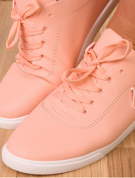 Pantofi Dama Sport Cu Siret Variety Piersica