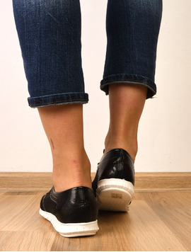 Pantofi Dama Sport Cu Perforatii Impress Negri