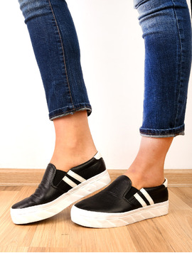 Espadrile Dama Cu Elastic Actress Negre