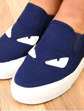 Espadrile Dama Cu Elastic Return Bleumarin