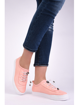 Pantofi Dama Sport Cu Siret Elastic Mysterious Roz
