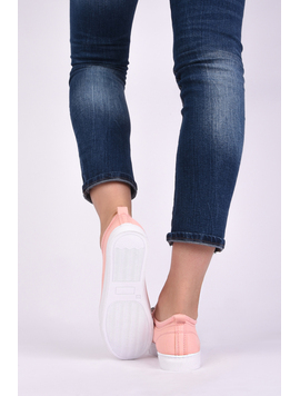 Pantofi Dama Sport Cu Siret Elastic Mysterious Roz