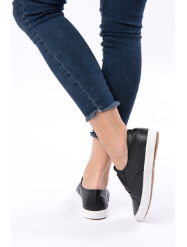 Pantofi Dama Sport Cu Elastic Running Negri