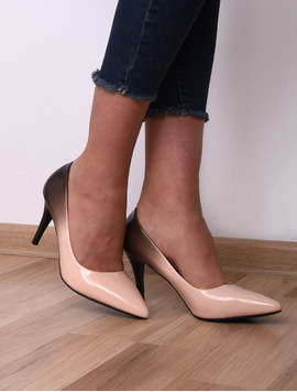 Pantofi Stiletto Meeting Bej