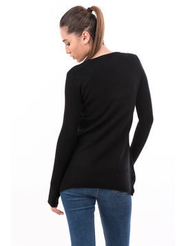 Pulover Dama SimplePocket Negru