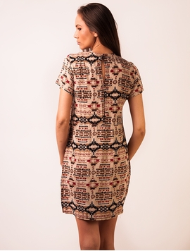 Rochie Panza Geometry This Day Bej