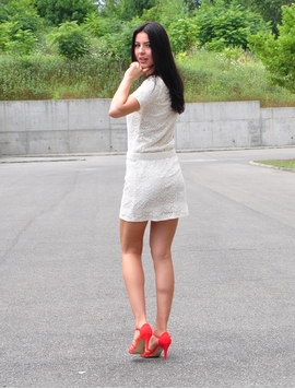 Rochie Dama For Each Summer Cream