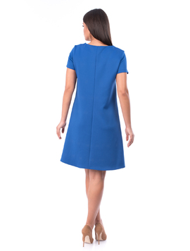 Rochie Dama LetterA Albastru