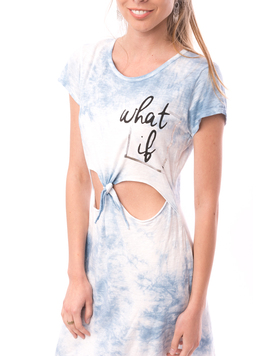 Rochie De Zi What If Bleu