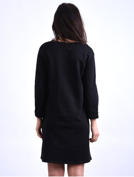 Rochie Dreapta Cu Paiete Across Neagra