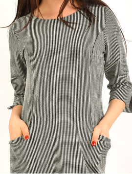 Rochie Dreapta Cu Buzunare Highway Neagra