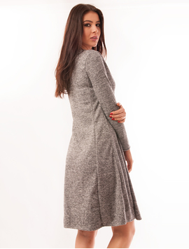 Rochie In Clos Festive Gri