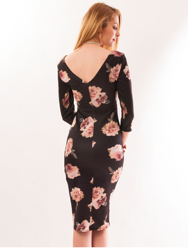 Rochie Mulata Cu Flori Questions Neagra
