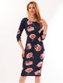 Rochie Mulata Cu Flori Questions Bleumarin