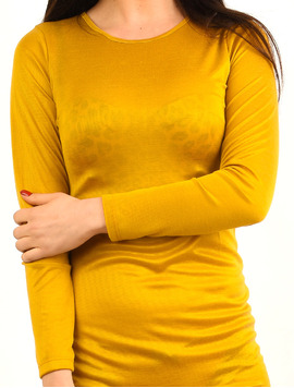 Rochie Mulata Cu Fermoar Summer Mustar