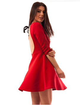 Rochie Cu Spatele Gol Melrose Rosie