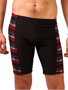 Slip Barbatesc Sea Water Black&Red