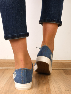 Tenisi Dama Denim Leader Albastri
