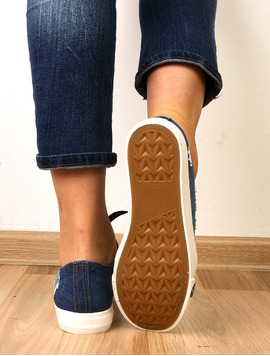 Tenisi Dama Denim Leader Bleumarin