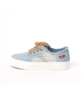 Tenisi Dama Jeans Albastru Deschis