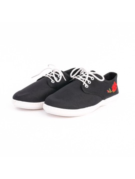 Tenisi Dama Cu Siret FreshFlower Negru
