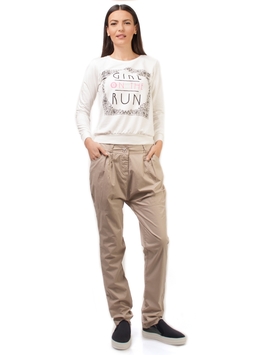 Pantaloni Urban Baggy Cream