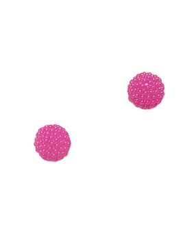 Cercei Dama Small Berry New Fucsia