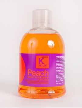 Sampon Cu Piersca Pentru Par Uscat - 1000ml