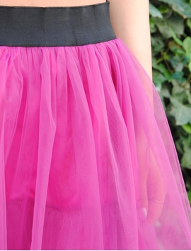 Fusta Midi Tulle 