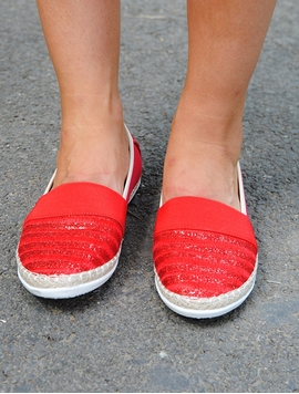 Espadrile Dama Every Other Memory Rosu