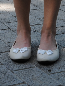 Balerini Dama Bow Love Crem