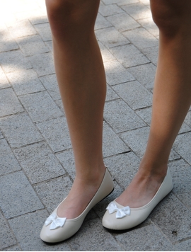 Balerini Dama Bow Love Crem