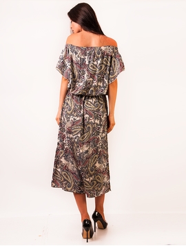 Rochie Dama Your Love Albastru Si Galben
