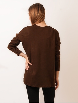 Cardigan Dama Subtire Maro