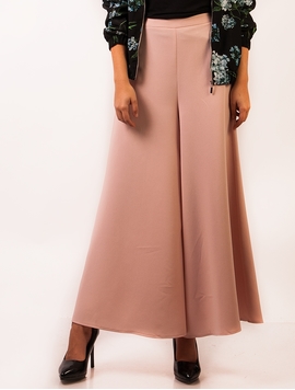 Pantaloni Dama Evazati Roz