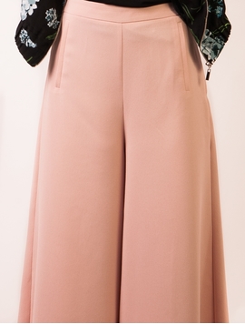 Pantaloni Dama Evazati Roz