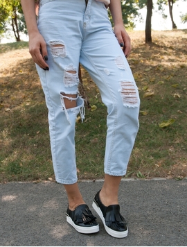Espadrile Dama Cu Franjuri Negre