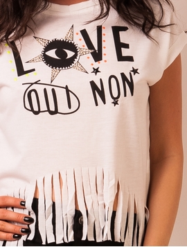 Tricou Cu Franjuri 