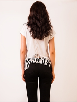 Tricou Cu Franjuri 